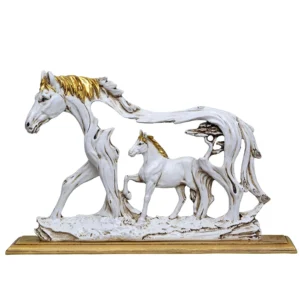 Home decor luxury showpiece of horse with a beautiful detailing